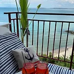 公寓 Sea Paradise 2-room Seafront In Sveti Vlas 布尔加斯