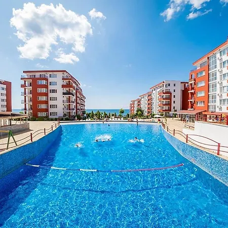 Sea Paradise 2-room Seafront In Sveti Vlas Appartement Burgas