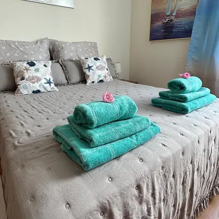 Sea Paradise 2-room Seafront In Sveti Vlas شقة بورغاس