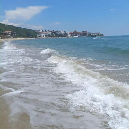 شقة Sea Paradise 2-room Seafront In Sveti Vlas *